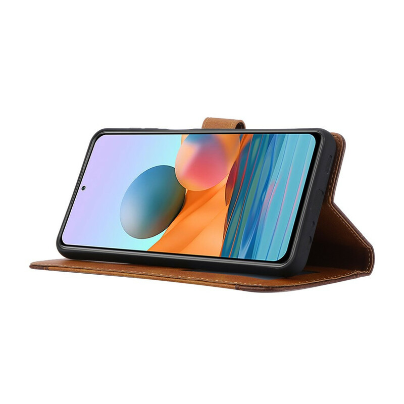 Xiaomi Redmi Note 10 / Note 10s Front Card Case en riem