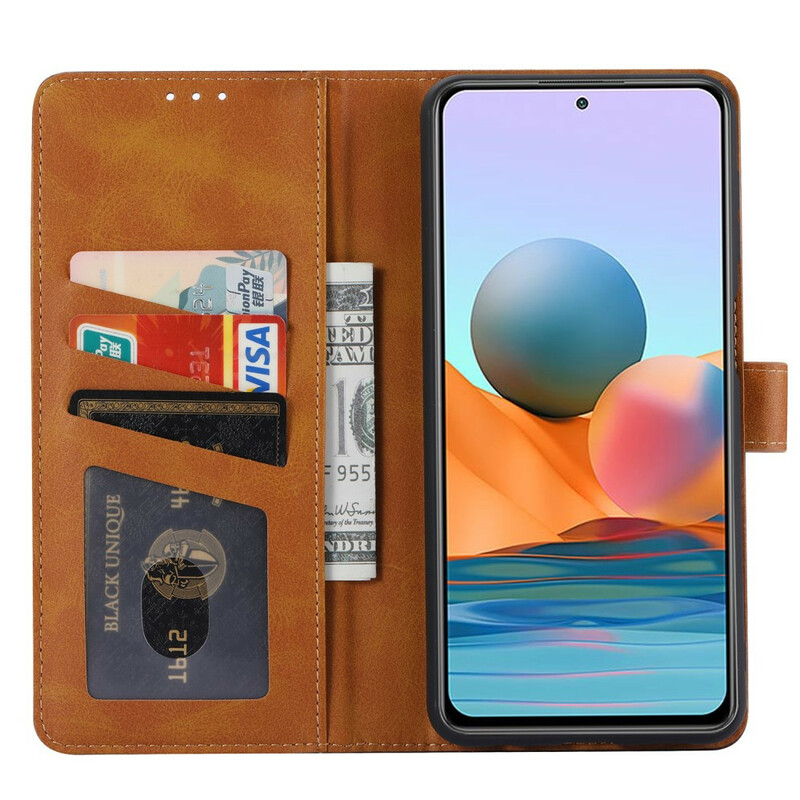 Xiaomi Redmi Note 10 / Note 10s Front Card Case en riem