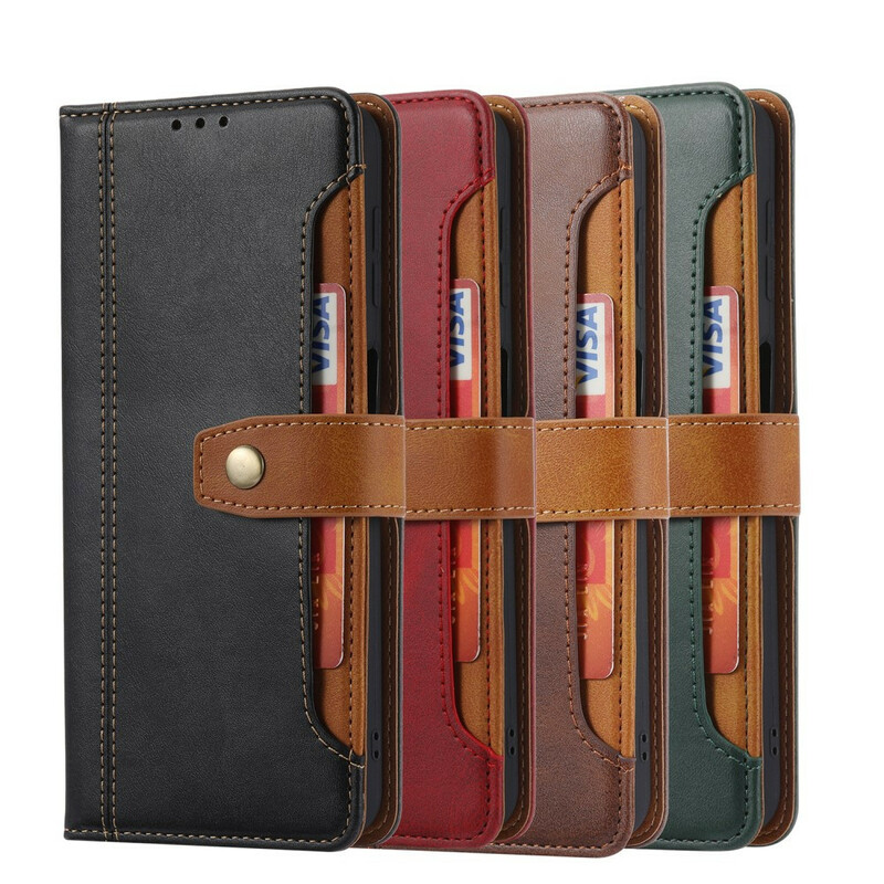 Xiaomi Redmi Note 10 / Note 10s Front Card Case en riem