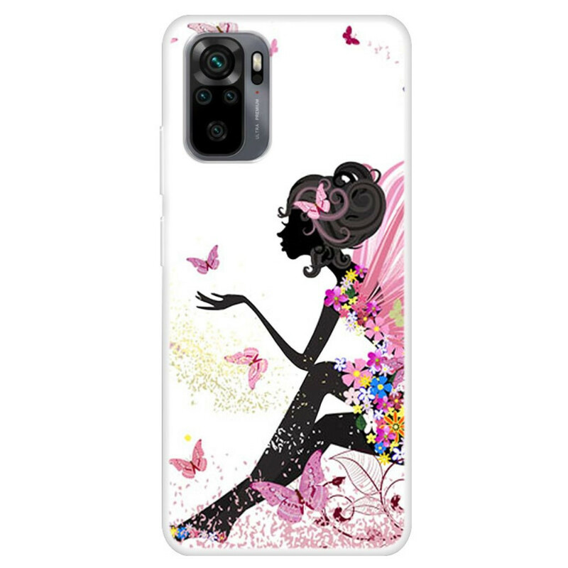 Xiaomi Redmi Note 10 / Note 10s Butterfly Lady Case