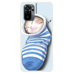 Xiaomi Redmi Note 10 / Note 10s Case Sleeping Kitten