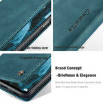 Flip Cover Xiaomi Redmi Note 10 / Note 10s leer effect CASEME