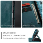 Flip Cover Xiaomi Redmi Note 10 / Note 10s leer effect CASEME