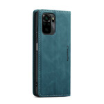 Flip Cover Xiaomi Redmi Note 10 / Note 10s leer effect CASEME