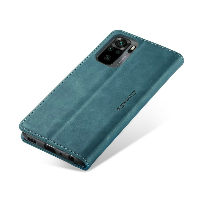 Flip Cover Xiaomi Redmi Note 10 / Note 10s leer effect CASEME