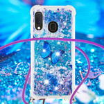Samsung Galaxy A20e Glitter Vlinder Hoesje