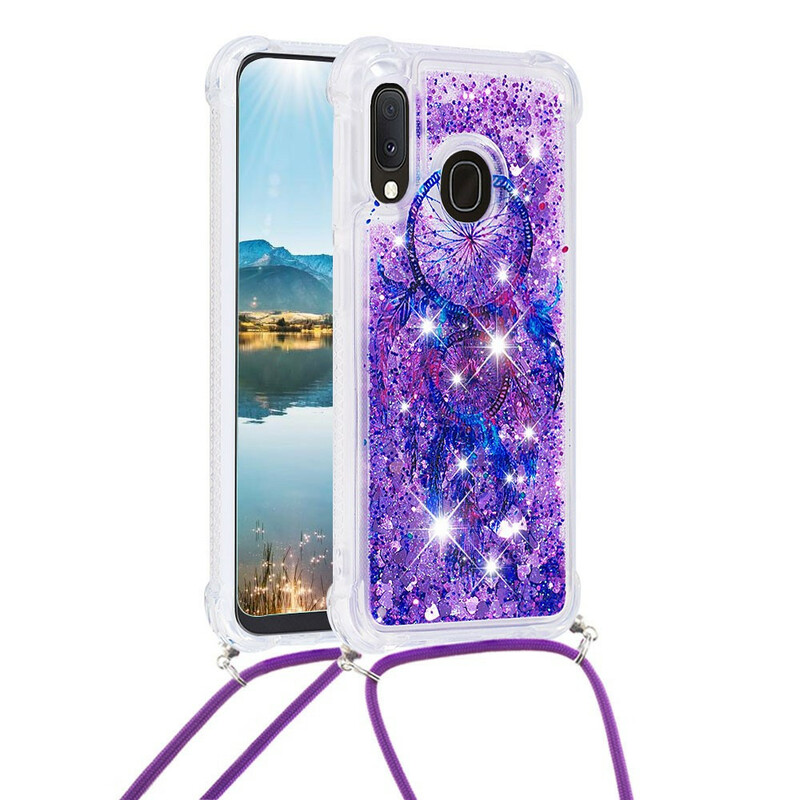 Samsung Galaxy A20e Glitter String Hoesje Dromenvanger
