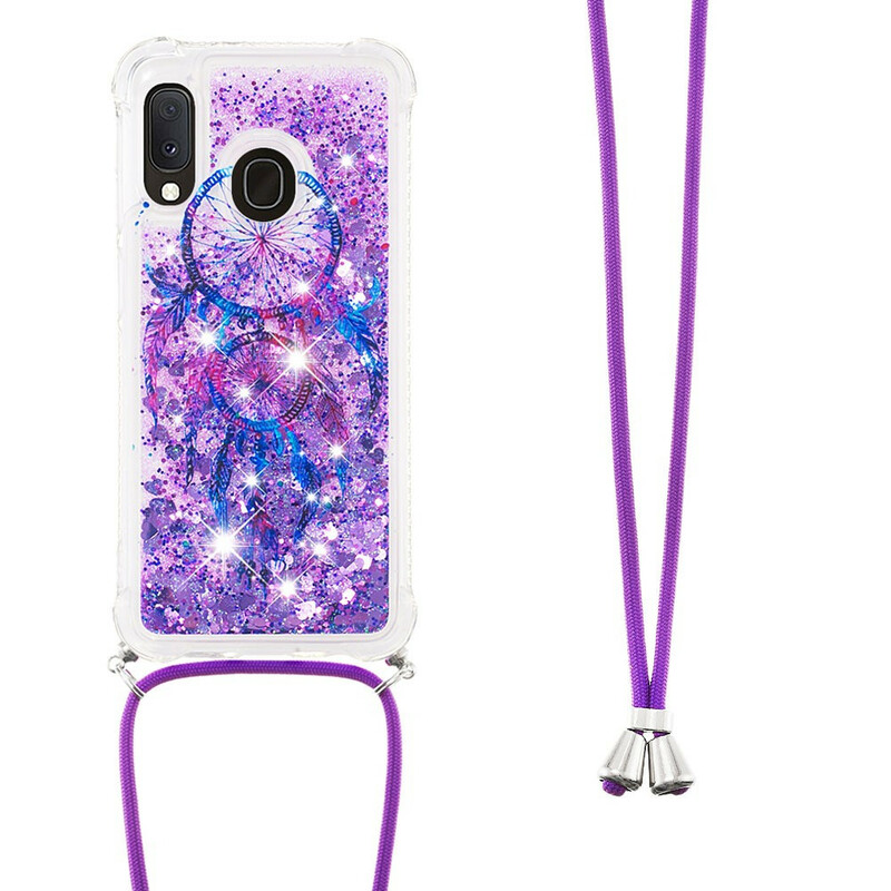 Samsung Galaxy A20e Glitter String Hoesje Dromenvanger