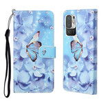 Xiaomi Redmi Note 10 5G / Poco M3 Pro 5G Vlinder Strap Case