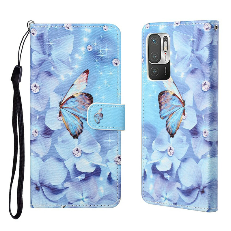 Xiaomi Redmi Note 10 5G / Poco M3 Pro 5G Vlinder Strap Case