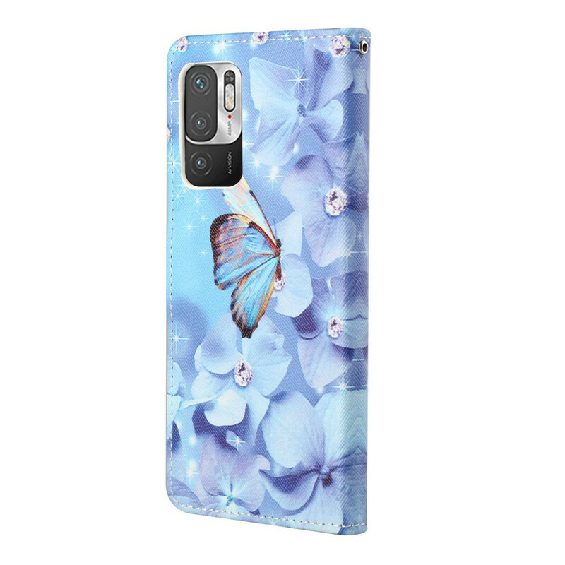 Xiaomi Redmi Note 10 5G / Poco M3 Pro 5G Vlinder Strap Case
