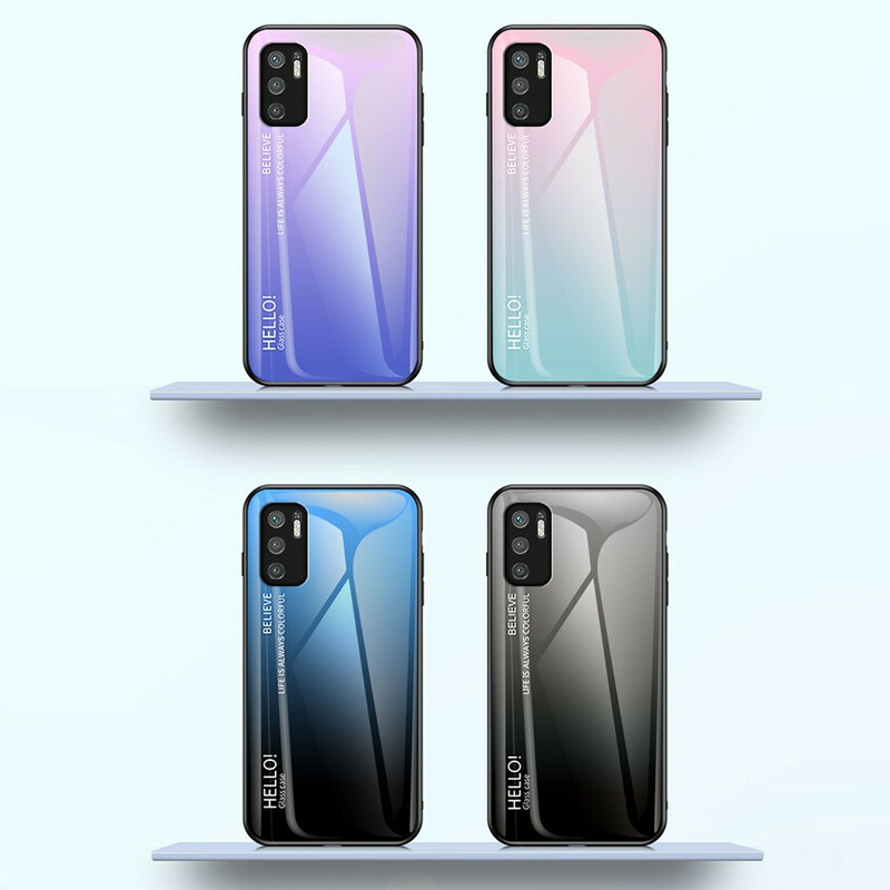 Xiaomi Redmi Note 10 5G / Poco M3 Pro 5G gehard glas case hallo