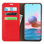 Flip Cover Xiaomi Redmi Note 10 5G / Poco M3 Pro 5G Echt leer