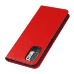 Flip Cover Xiaomi Redmi Note 10 5G / Poco M3 Pro 5G Echt leer