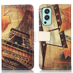 OnePlus Nord 2 5G Eiffeltoren Case in de herfst