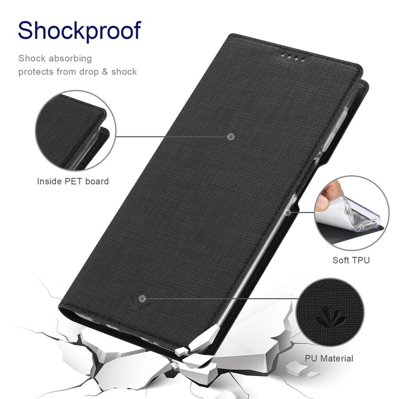 Flip Cover Xiaomi Redmi Note 10 5G / Poco M3 Pro 5G Textured VILI DMX
