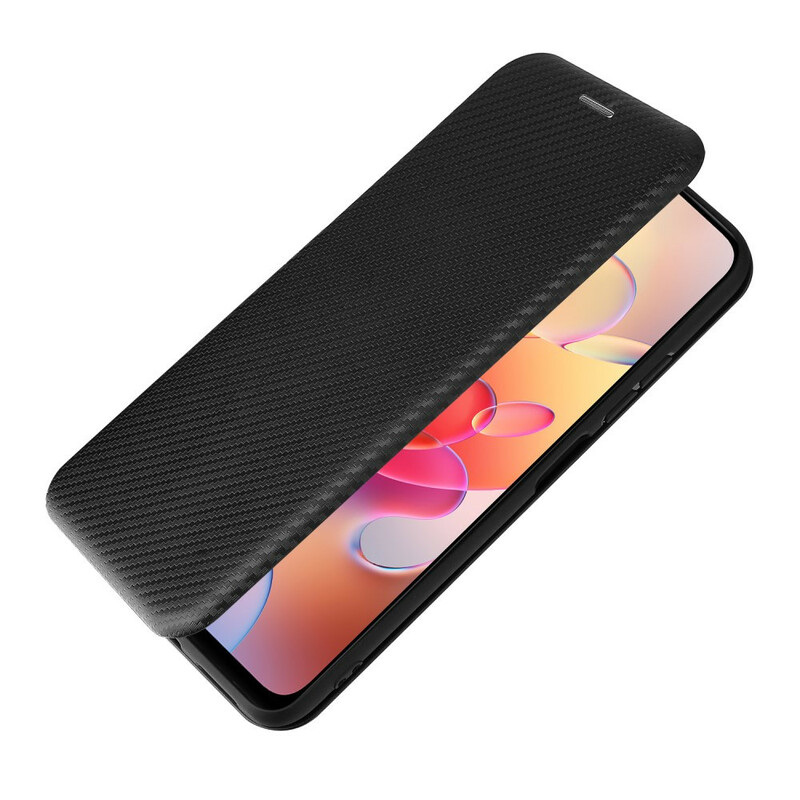 Flip Cover Xiaomi Redmi Note 10 5G / Poco M3 Pro 5G Carbon Fiber Gekleurde