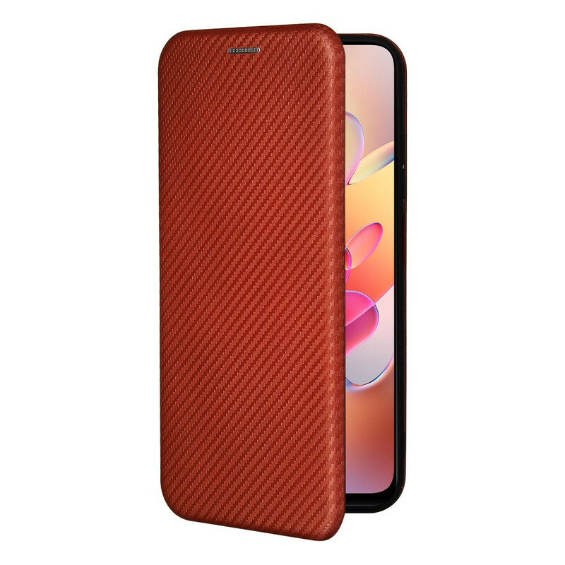 Flip Cover Xiaomi Redmi Note 10 5G / Poco M3 Pro 5G Carbon Fiber Gekleurde