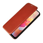Flip Cover Xiaomi Redmi Note 10 5G / Poco M3 Pro 5G Carbon Fiber Gekleurde