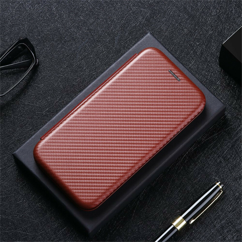 Flip Cover Xiaomi Redmi Note 10 5G / Poco M3 Pro 5G Carbon Fiber Gekleurde