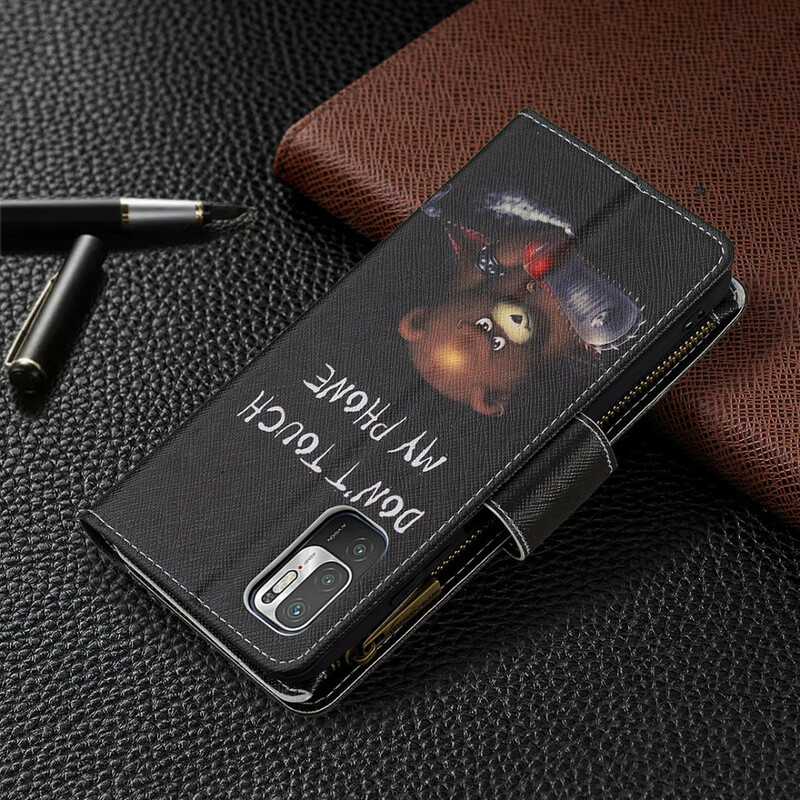 Xiaomi Redmi Note 10 5G / Poco M3 Pro 5G Case Zipped Bear