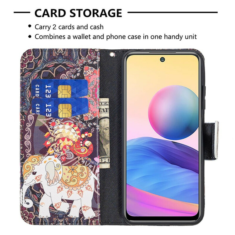Xiaomi Redmi Note 10 5G / Poco M3 Pro 5G Case Indiase Olifant Xiaomi Redmi Note 10 5G / Poco M3 Pro 5G Case Indiase Olifant