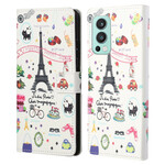 OnePlus Nord 2 5G Case Ik hou van Parijs