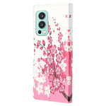 OnePlus Nord 2 5G tropische bloemen case