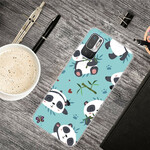 Xiaomi Redmi Note 10 5G / Poco M3 Pro 5G Hoesje Panda's