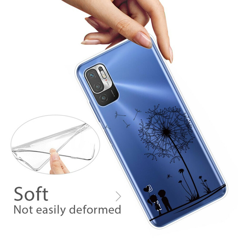 Xiaomi Redmi Note 10 5G / Poco M3 Pro 5G Case Paardebloem Liefde