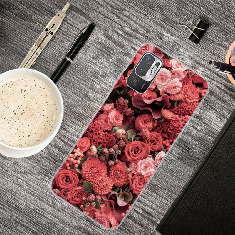 Xiaomi Redmi Note 10 5G / Poco M3 Pro 5G Case Intense Bloemen