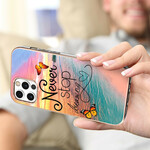 Case iPhone 12 / 12 Pro Never Sto Dreaming Vlinders