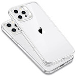 iPhone 12 / 12 Pro Case Glazen rug en Silicone randen