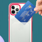 iPhone 12 / 12 Pro Duidelijke Hybride Card Case