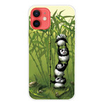 Hoesje iPhone 13 Mini Tas de Panda's