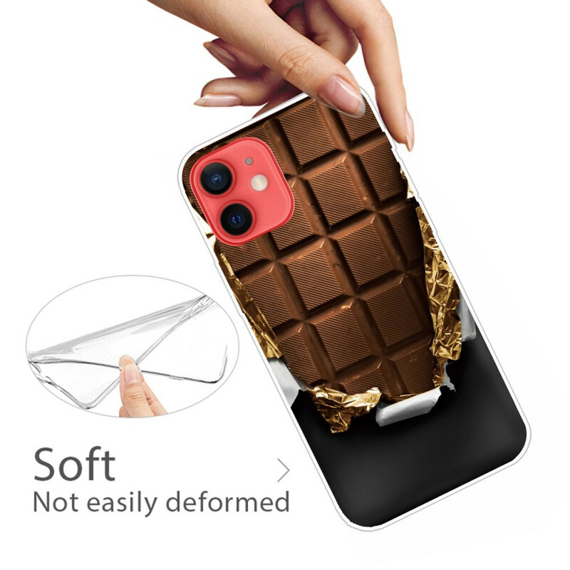 iPhone 13 Mini Flexibele Chocolade Hoesje