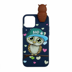 Beschermhoesje iPhone 13 Mini 3D Bad Owl