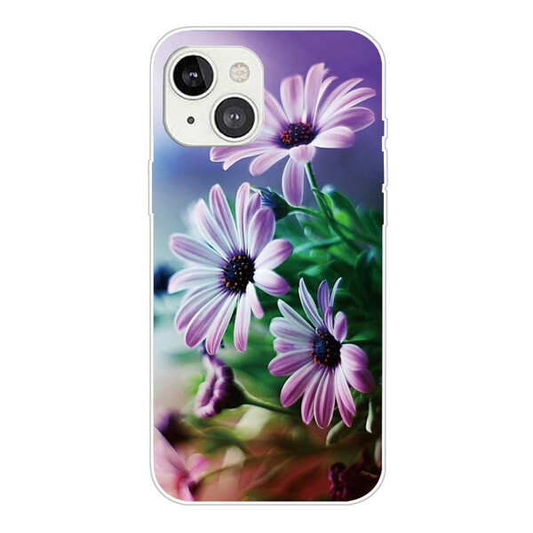 Case iPhone 13 Mini Realistische Bloemen