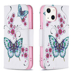 Hoesje voor iPhone 13 Mini Vlinders