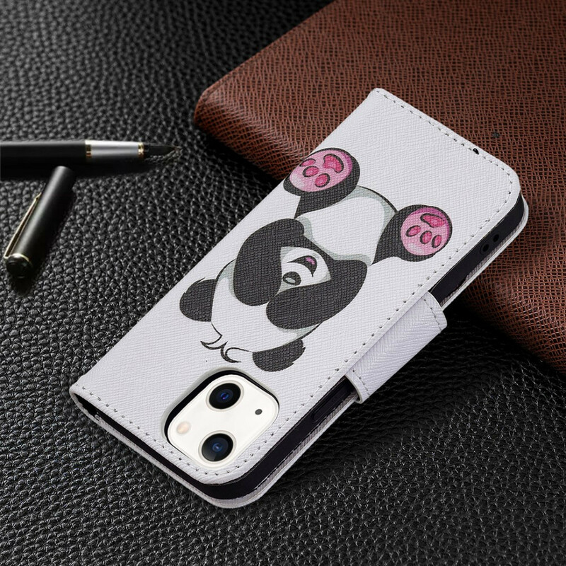 Case iPhone 13 Mini Panda Fun