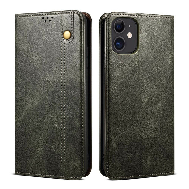 Flip Cover iPhone 13 Mini Kunstleer Flip Cover iPhone 13 Mini Kunstleer