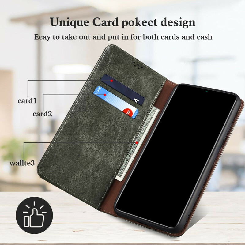 Flip Cover iPhone 13 Mini Kunstleer Flip Cover iPhone 13 Mini Kunstleer