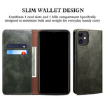 Flip Cover iPhone 13 Mini Kunstleer Flip Cover iPhone 13 Mini Kunstleer