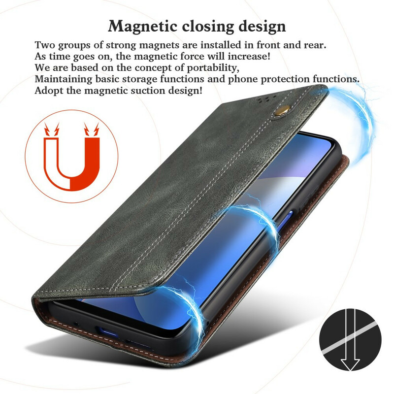 Flip Cover iPhone 13 Mini Kunstleer Flip Cover iPhone 13 Mini Kunstleer