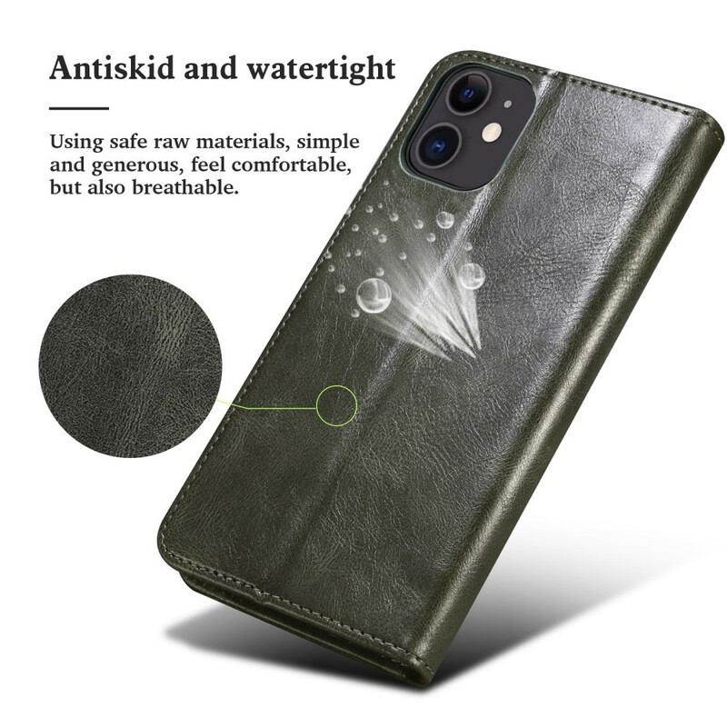 Flip Cover iPhone 13 Mini Kunstleer Flip Cover iPhone 13 Mini Kunstleer