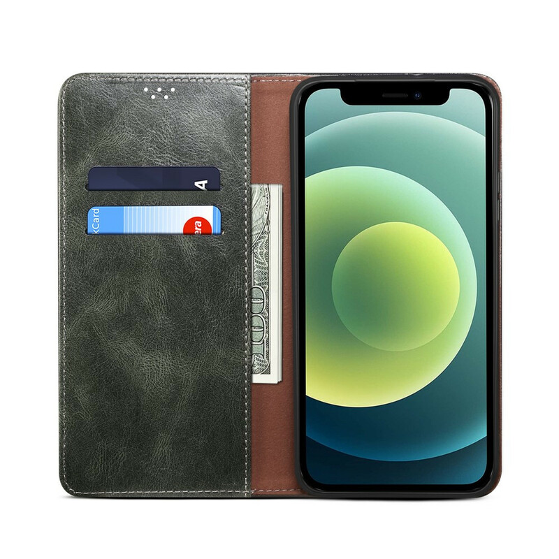 Flip Cover iPhone 13 Mini Kunstleer Flip Cover iPhone 13 Mini Kunstleer