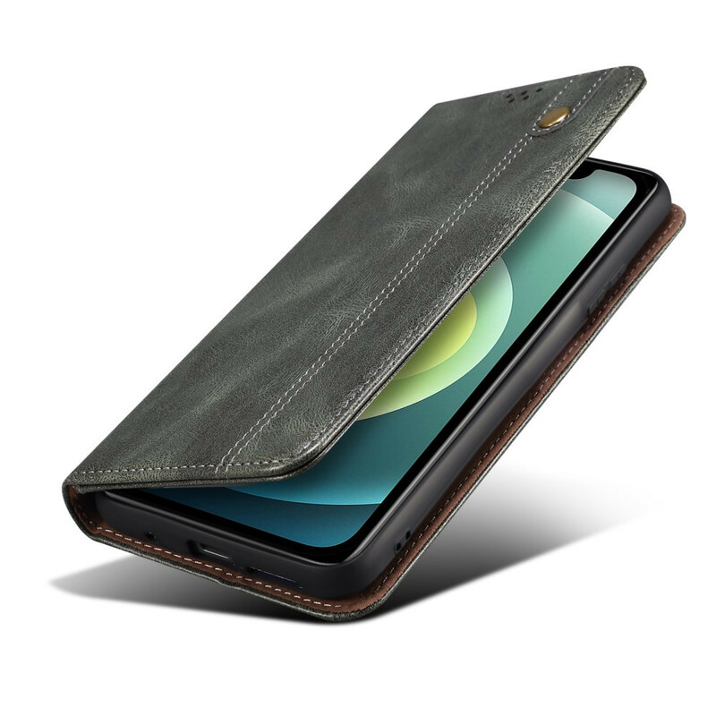 Flip Cover iPhone 13 Mini Kunstleer Flip Cover iPhone 13 Mini Kunstleer