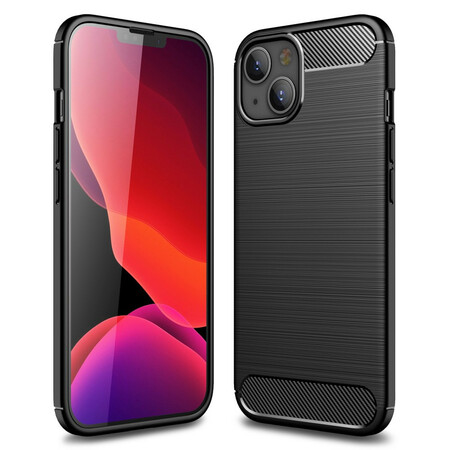 iPhone 13 Mini geborsteld koolstofvezel hoesje