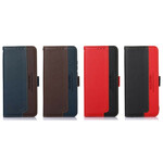 Case iPhone 13 Mini stijl Litchi RFID KHAZNEH