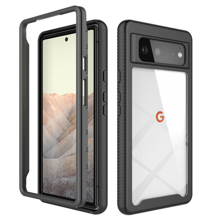 Google Pixel 6 Hybride Hoesje Afgeschuinde Rand